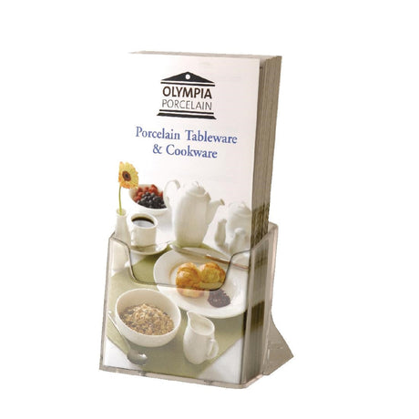 1/3 A4 Leaflet Holder CB589 JD Catering Equipment Solutions Ltd