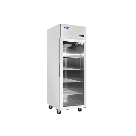 Atosa YCF9407GR Slimline Glass Door Upright Freezer 410ltrs