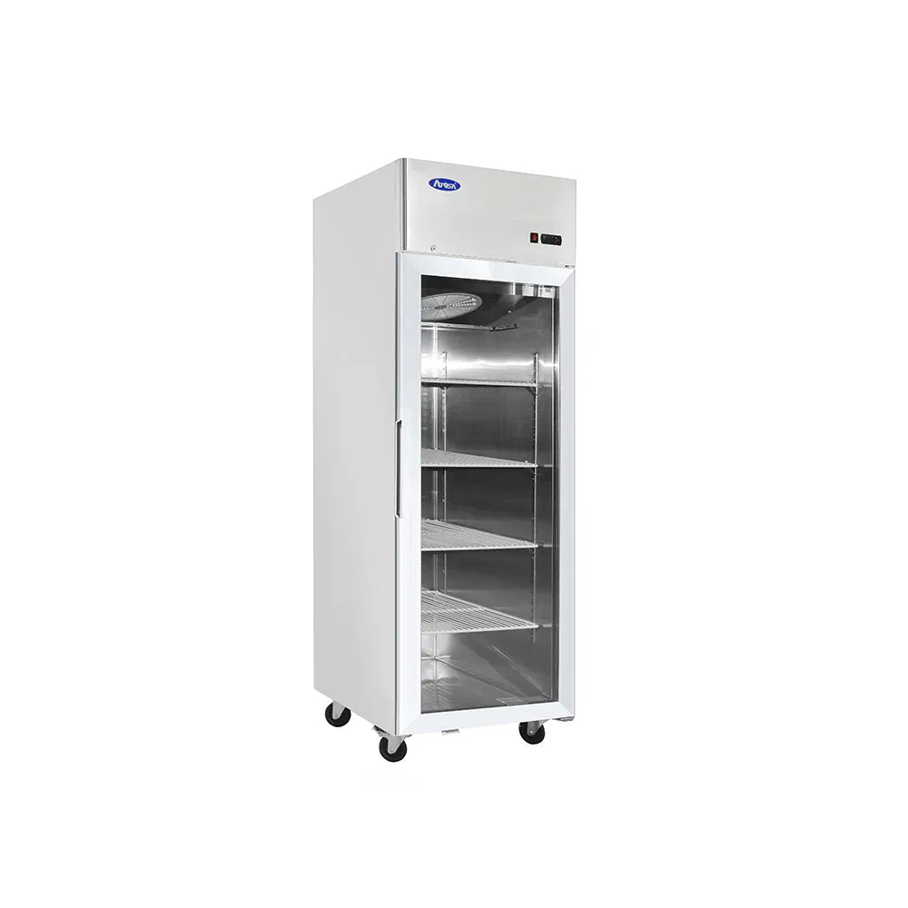 Atosa YCF9407GR Slimline Glass Door Upright Freezer 410ltrs - JD Catering Equipment Solutions Ltd