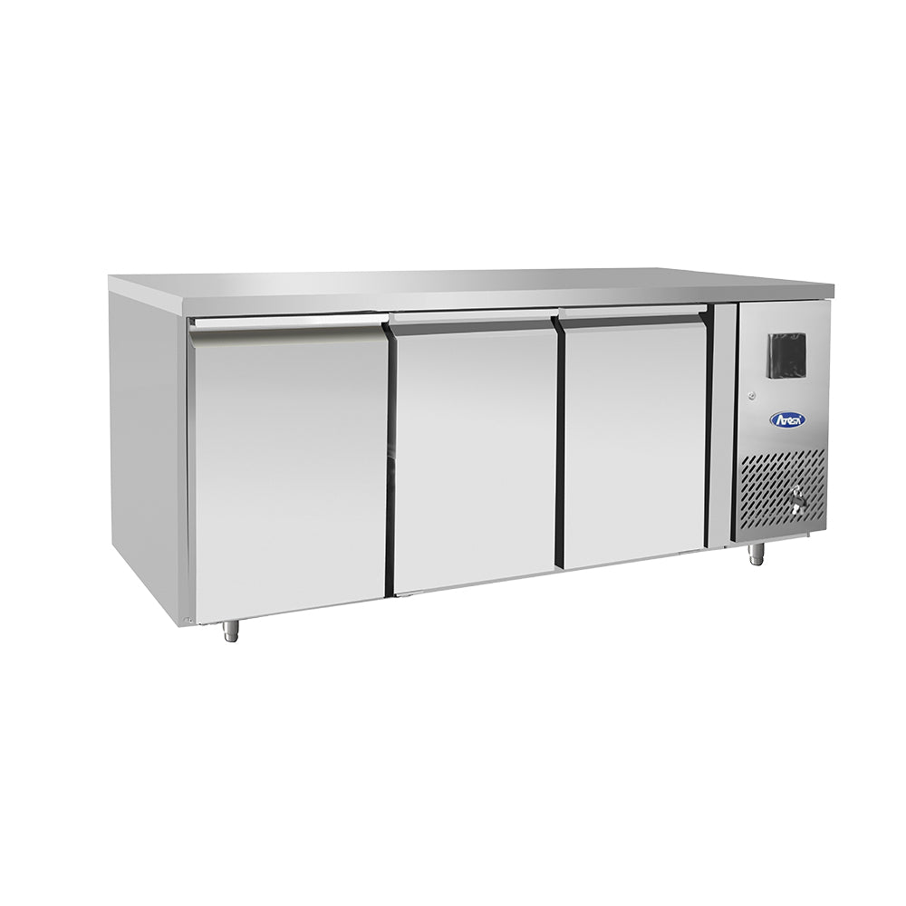 Atosa EPF3432HD Three Door Counter Fridge 420ltrs