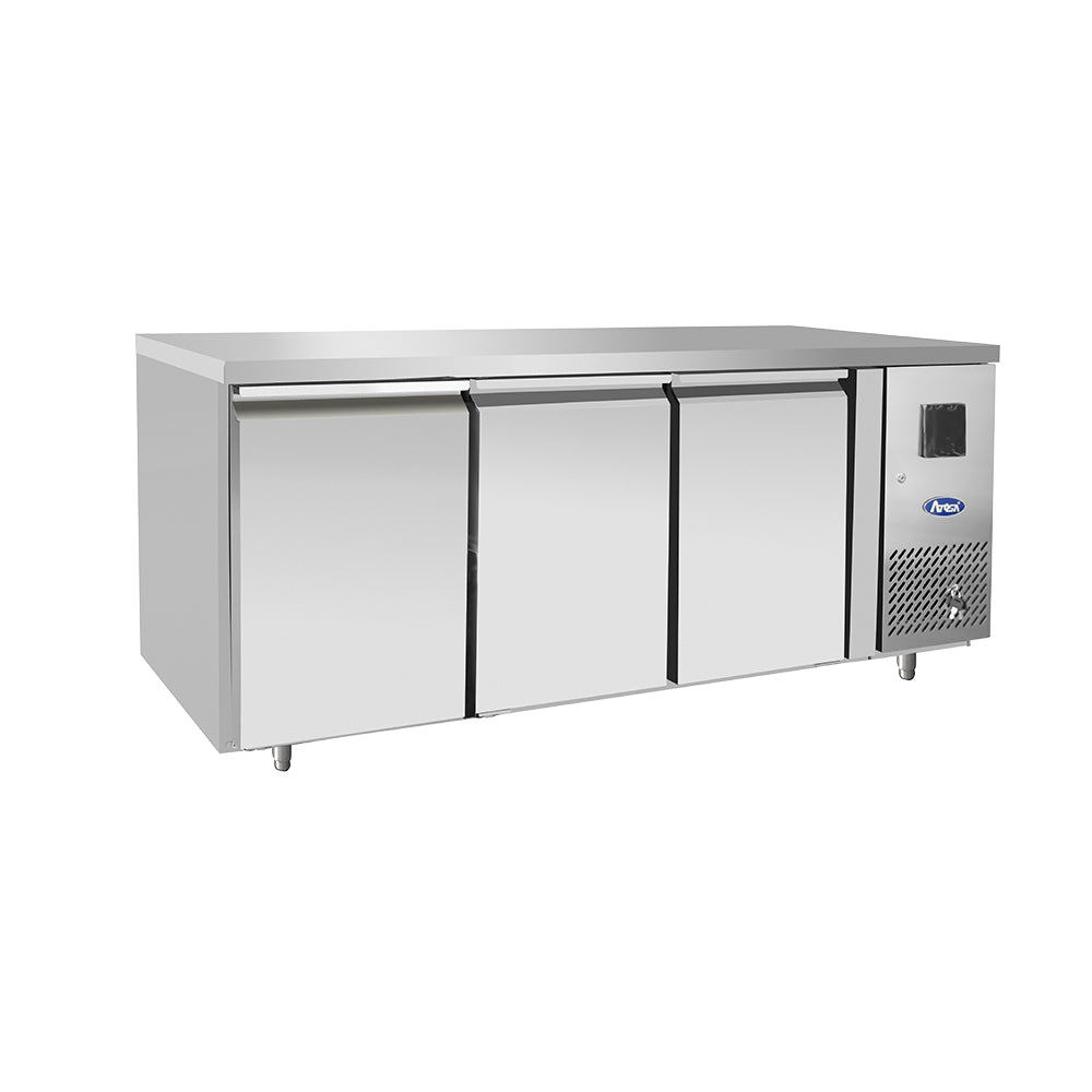 Atosa EPF3472HD Three Door Counter Freezer 420ltrs