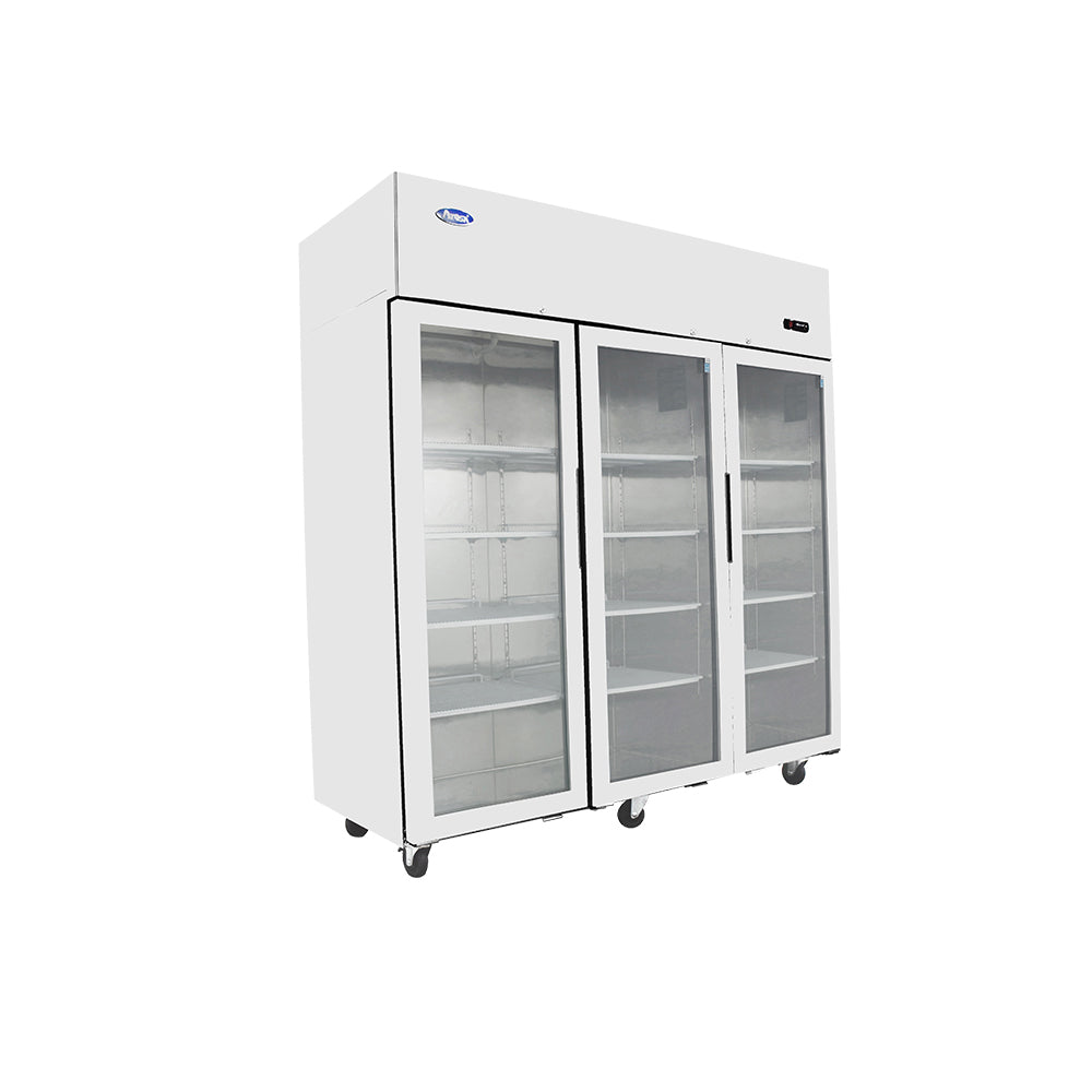 Atosa YCF9403GR 3 Glass Door Display Fridge 1390 Litre
