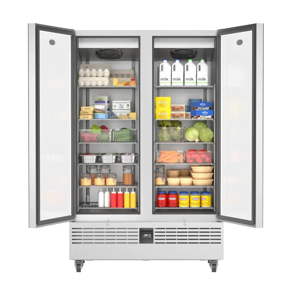 Foster FSL800G: 800 Ltr Slimline Cabinet Refrigerator 11-318 - JD Catering Equipment Solutions Ltd