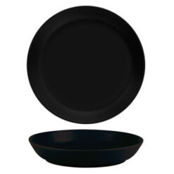 Pack Size 12 - Costa Verde Nordika Black Deep Plate 24cm - 110024B