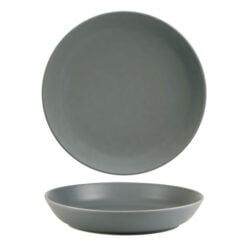 Pack Size 12 - Costa Verde Nordika Grey Deep Plate 24cm - 110024G