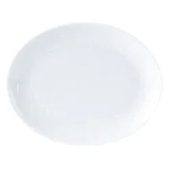 Pack Size 6 - Porcelite Oval Plate 28cm/11" - 112128