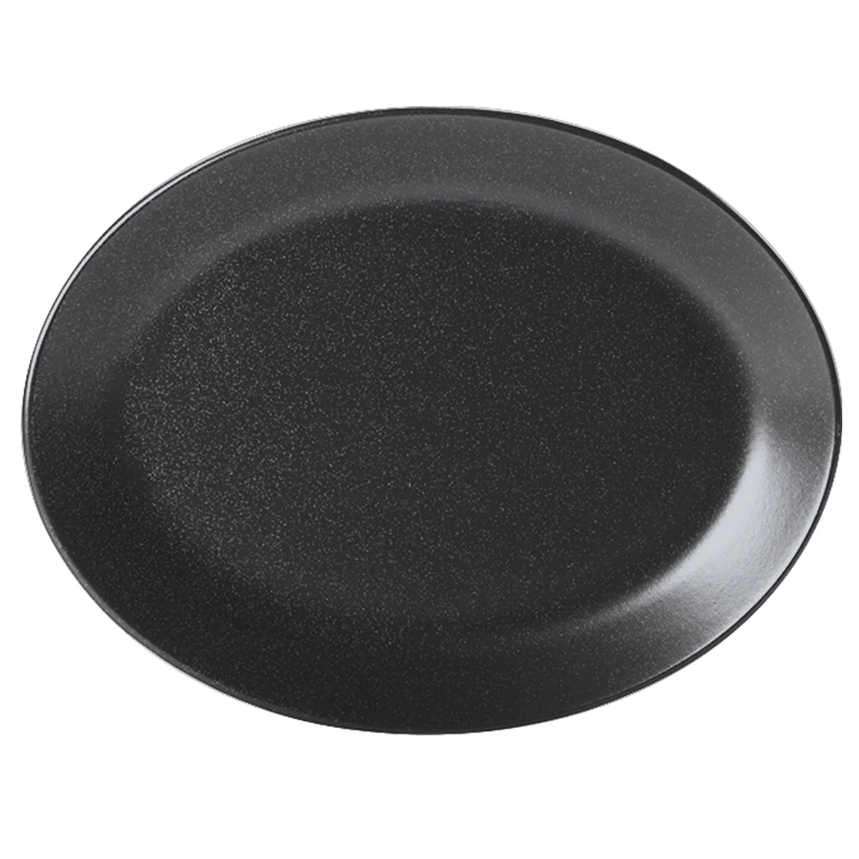 Seasons Graphite Oval Plate 30cm/12" 112131GR Pack Size 6 - JD Catering Equipment Solutions Ltd