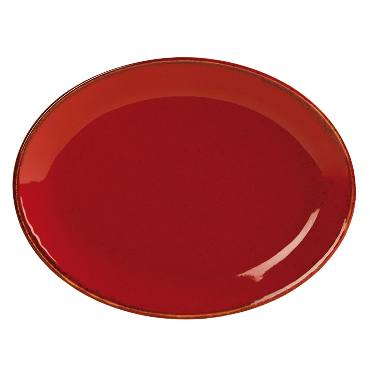 Seasons Magma Oval Plate 30cm/12" 112131MA Pack Size 6 - JD Catering Equipment Solutions Ltd