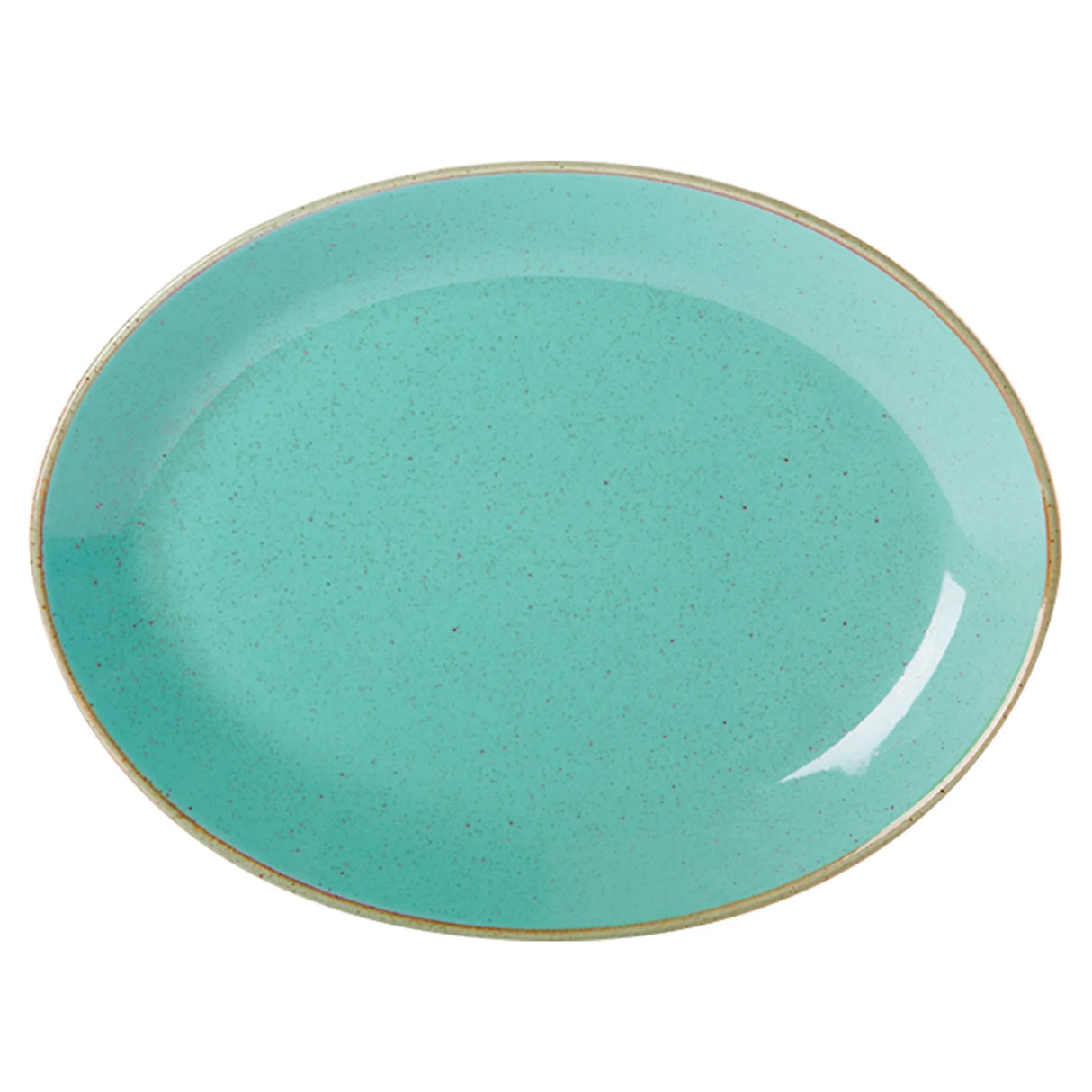 Seasons Sea Spray Oval Plate 30cm/12" 112131SS Pack Size 6 - JD Catering Equipment Solutions Ltd