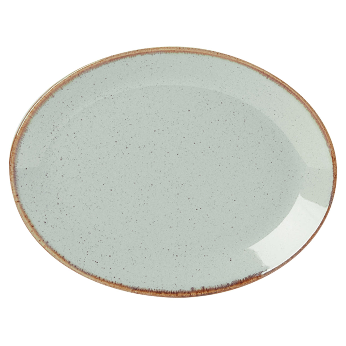 Seasons Stone Oval Plate 30cm/12" 112131ST Pack Size 6