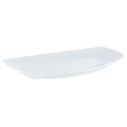 Pack Size 6 - Porcelite Convex Oval Plate 28x16cm/11x6.25" - 114427