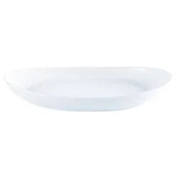 Pack Size 6 - Porcelite Oval Bistro Platter 23cm/9" - 115523