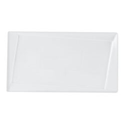 Pack Size 6 - Porcelite Twist Rectangular Plate 32.5x17.5cm/12.5x7" - 116633