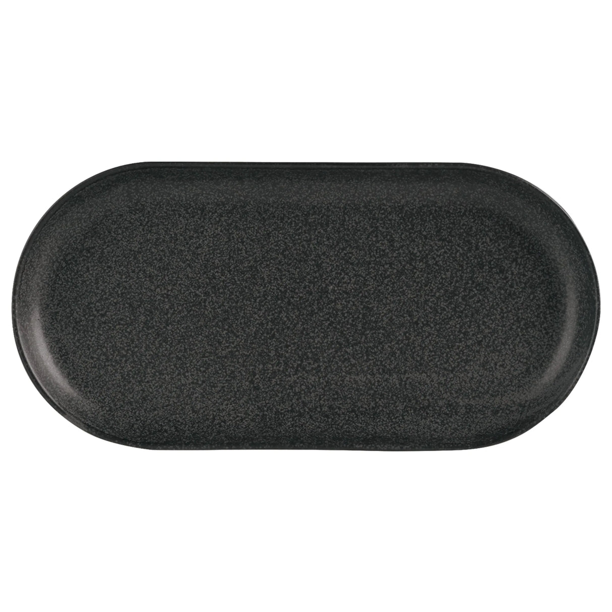Seasons Graphite Narrow Oval Plate 30cm 118130GR Pack Size 6 - JD Catering Equipment Solutions Ltd