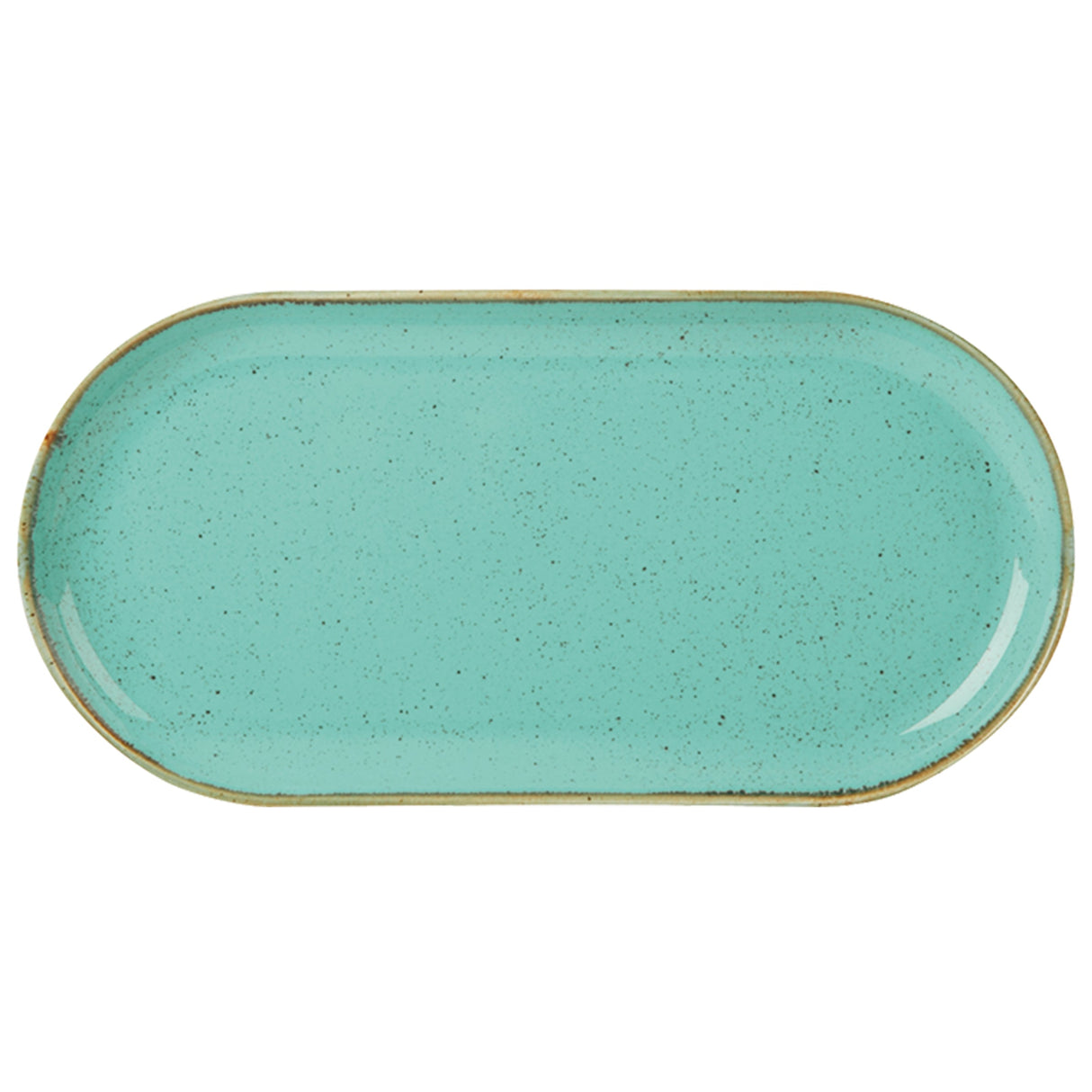 Seasons Sea Spray Narrow Oval Plate 30cm 118130SS Pack Size 6