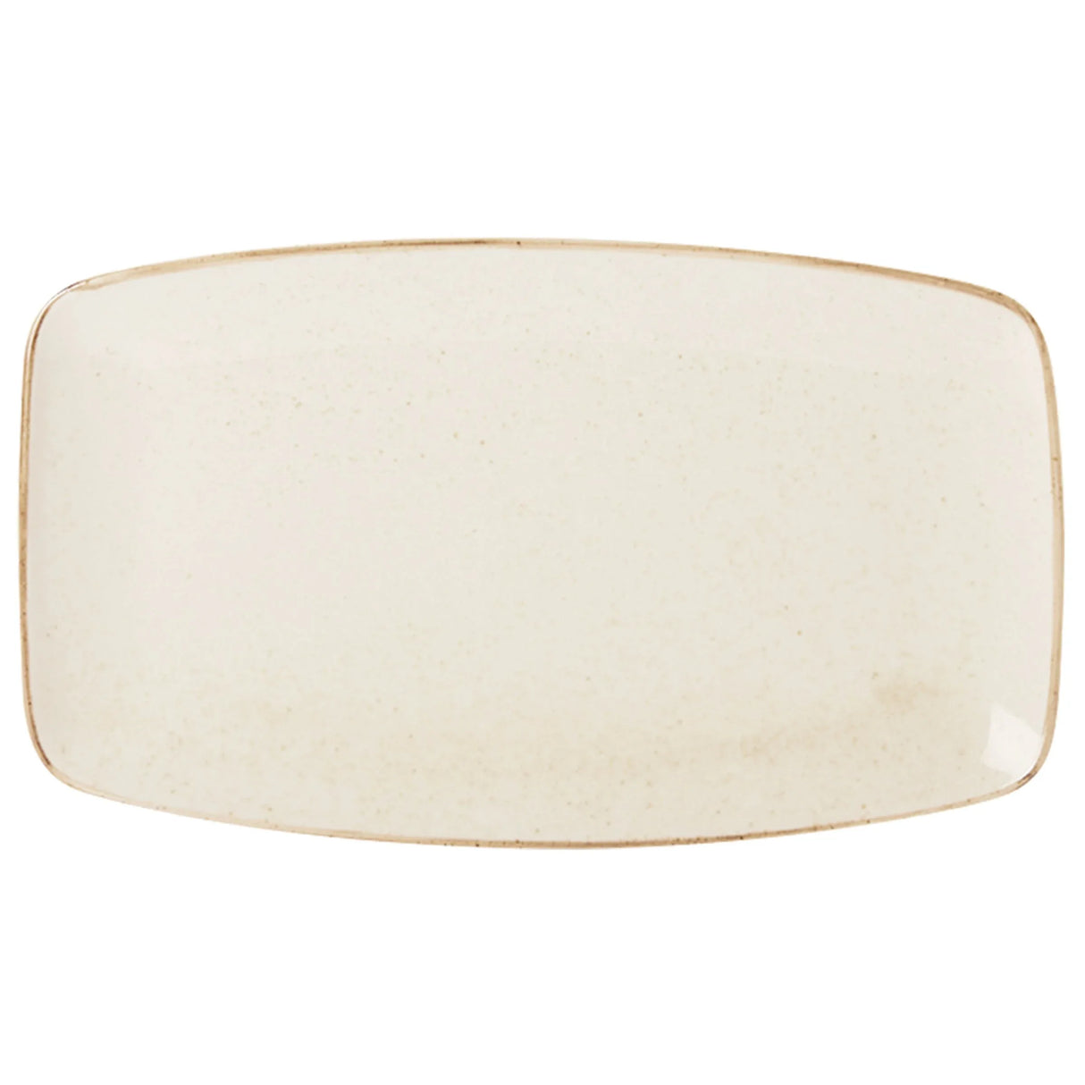 Seasons Oatmeal Rectangular Plate 31x18cm/122x7" 118331OA Pack Size 6 - JD Catering Equipment Solutions Ltd