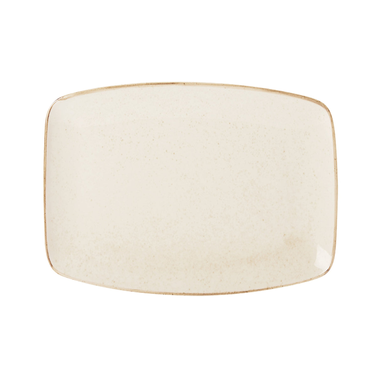 Seasons Oatmeal Rectangular Plate 27cm 118427OA Pack Size 6