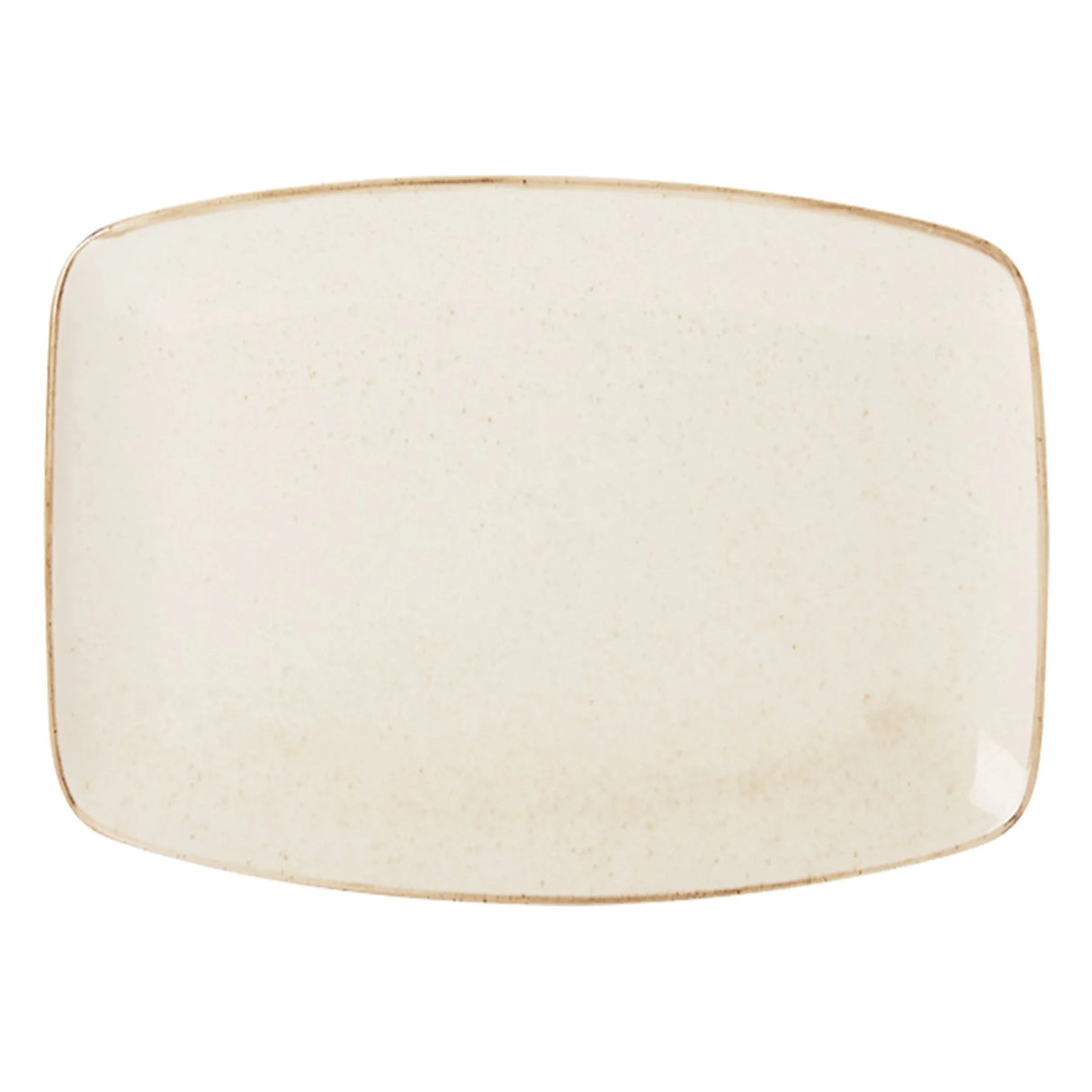 Seasons Oatmeal Rectangular Plate 32cm 118432OA Pack Size 6 - JD Catering Equipment Solutions Ltd