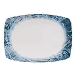 Pack Size 6 - Enigma Wave Rectangular Plate 32cm/ 12½ - 118432WA