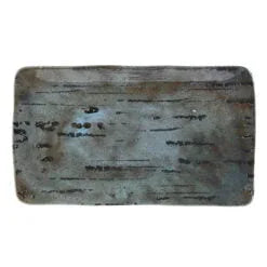 Pack Size 6 - Rustico Stoneware Vintage Rectangular Plate 28cm/11" - 11DC28VI