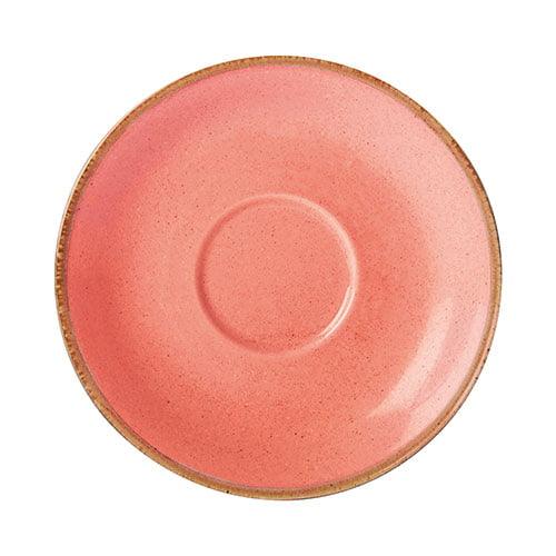 Seasons Coral Espresso Saucer 12cm/4.5" 122112CO Pack Size 6 - JD Catering Equipment Solutions Ltd