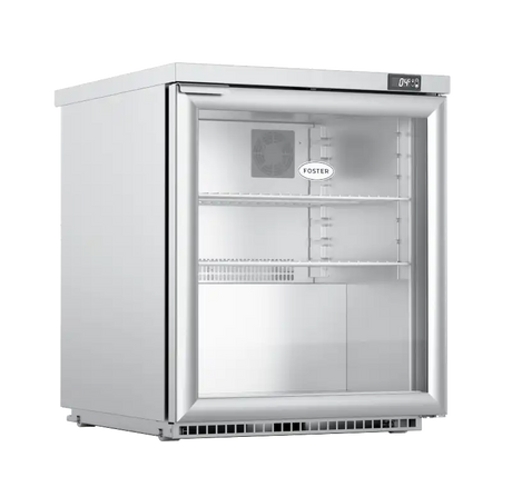 CW736-SE Foster 1 Glass Door 200Ltr Under Counter Fridge HR200G 13-114