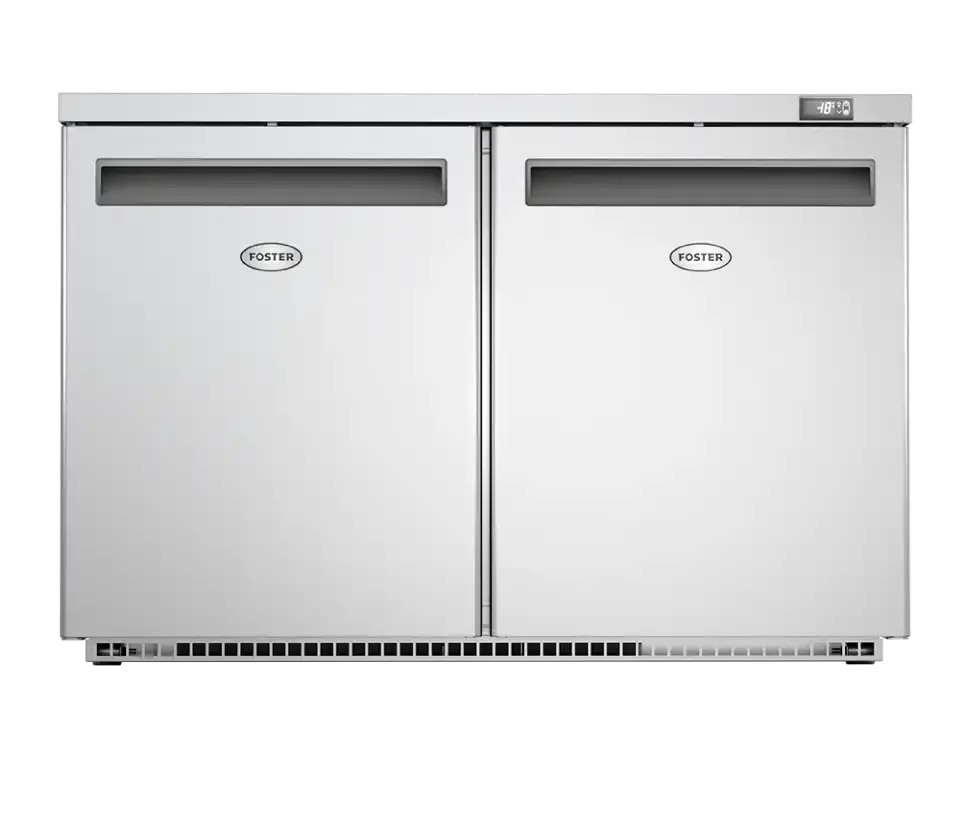 CW738 Foster 2 Door 360Ltr Undercounter Freezer LR360 13-187 - JD Catering Equipment Solutions Ltd