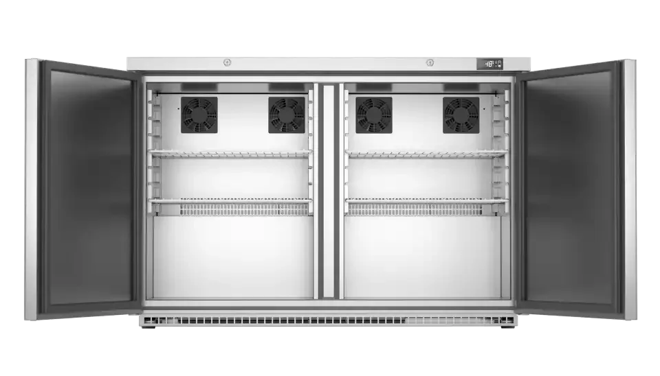 CW738 Foster 2 Door 360Ltr Undercounter Freezer LR360 13-187 - JD Catering Equipment Solutions Ltd