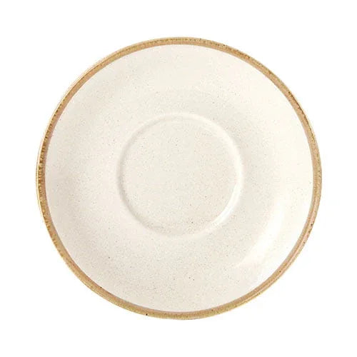 Seasons Oatmeal Saucer 16cm/6.25" 132115OA Pack Size 6 - JD Catering Equipment Solutions Ltd