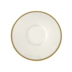 Pack Size 6 - Porland Academy Line Gold Band Saucer 16cm - 135817GB