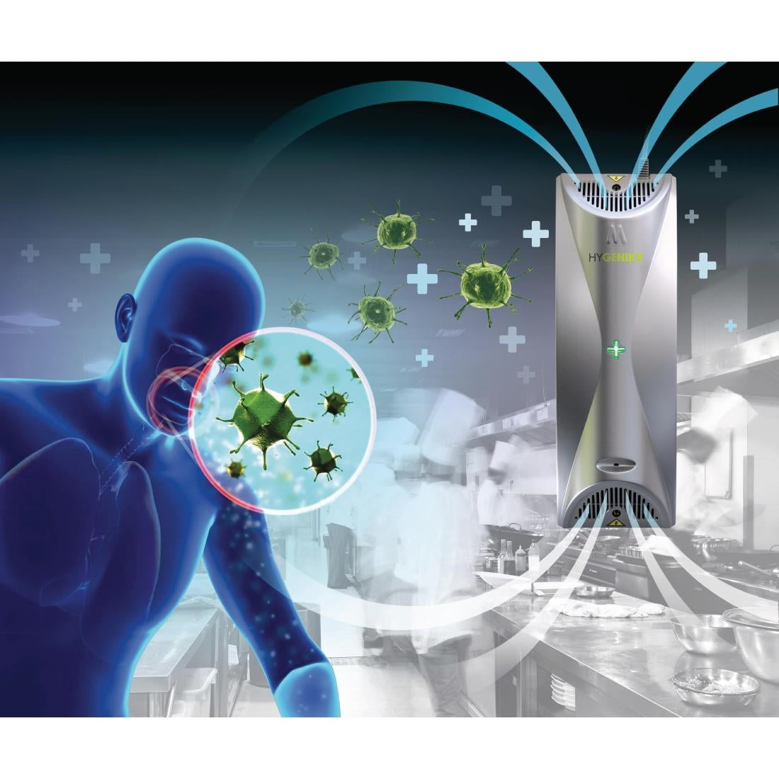 FP023 HyGenikx Air Steriliser for Office Areas HGX-T-20-O