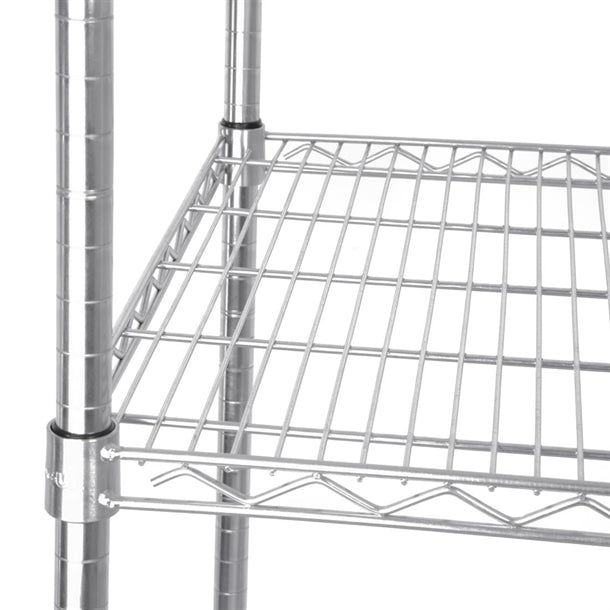 L939 Vogue 4 Tier Wire Shelving Kit 1830x460mm