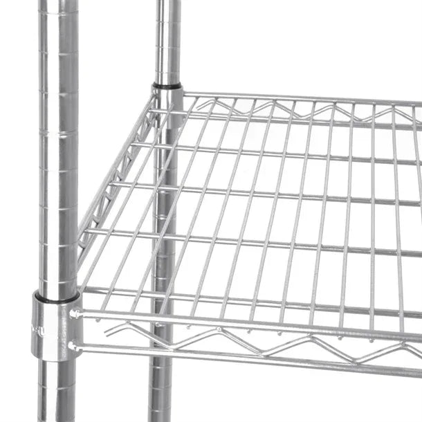 L939 Vogue 4 Tier Wire Shelving Kit 1830x460mm - JD Catering Equipment Solutions Ltd