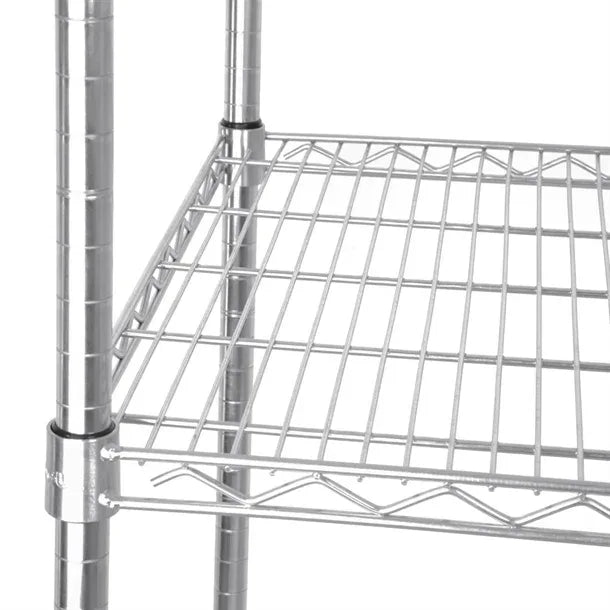 L928 Vogue 4 Tier Wire Shelving Kit 1220x460mm - JD Catering Equipment Solutions Ltd