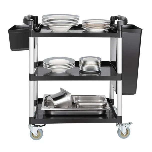 CF101 Vogue Polypropylene Mobile Trolley Small - JD Catering Equipment Solutions Ltd