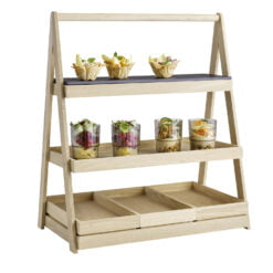 DPS Tableware 3-Tier VALO Stand 32.5 x 55.5cm - 14012