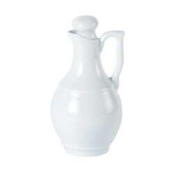 Pack Size 6 - Porcelite Oil / Vinegar Jar 16cm/6.25" - 14075