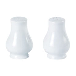 Pack Size 6 - Porcelite Pepper Pot 8cm/3.25" - 14090