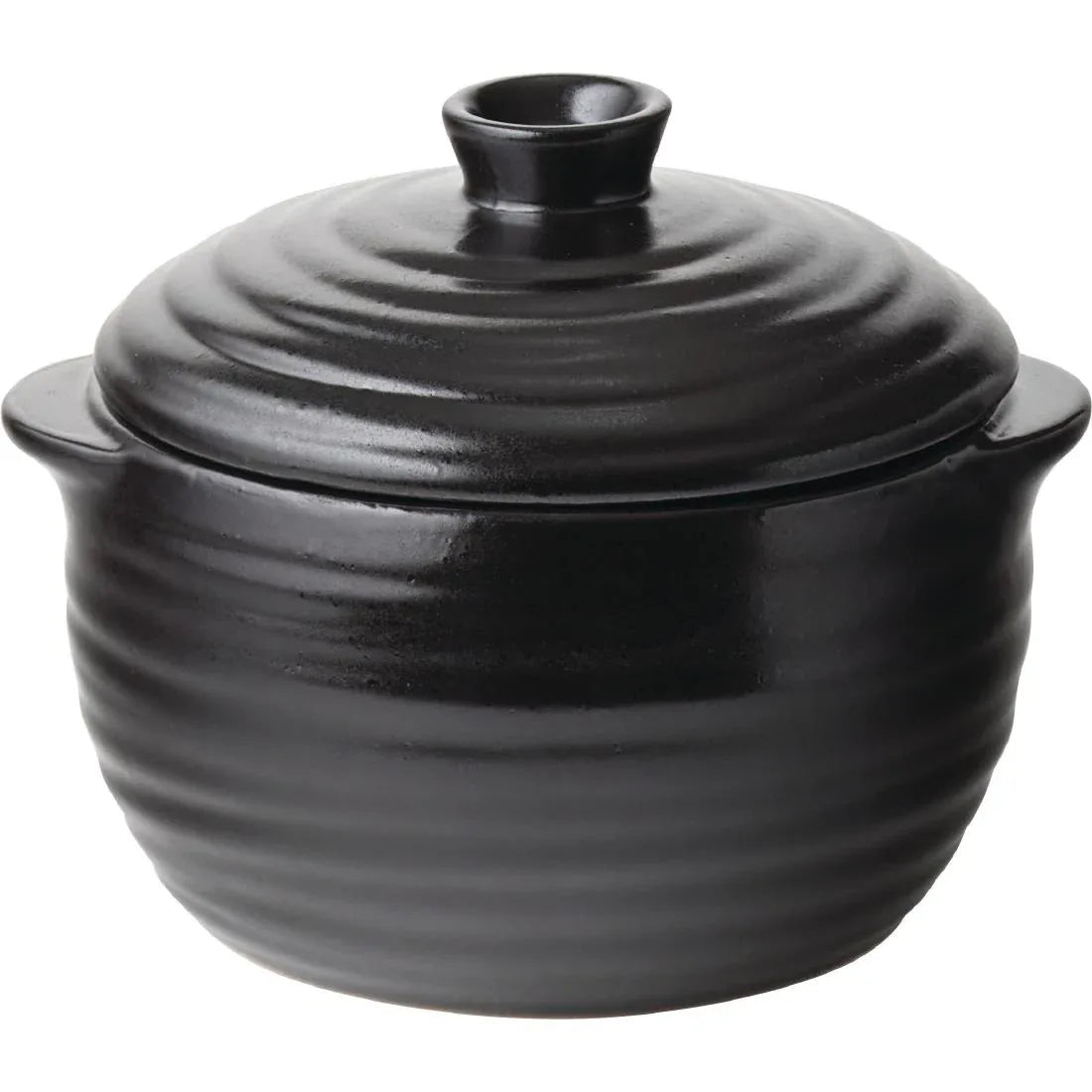 GM050 Utopia Tribeca Casserole Dish Ebony 0.65Ltr (Pack of 6) - JD Catering Equipment Solutions Ltd
