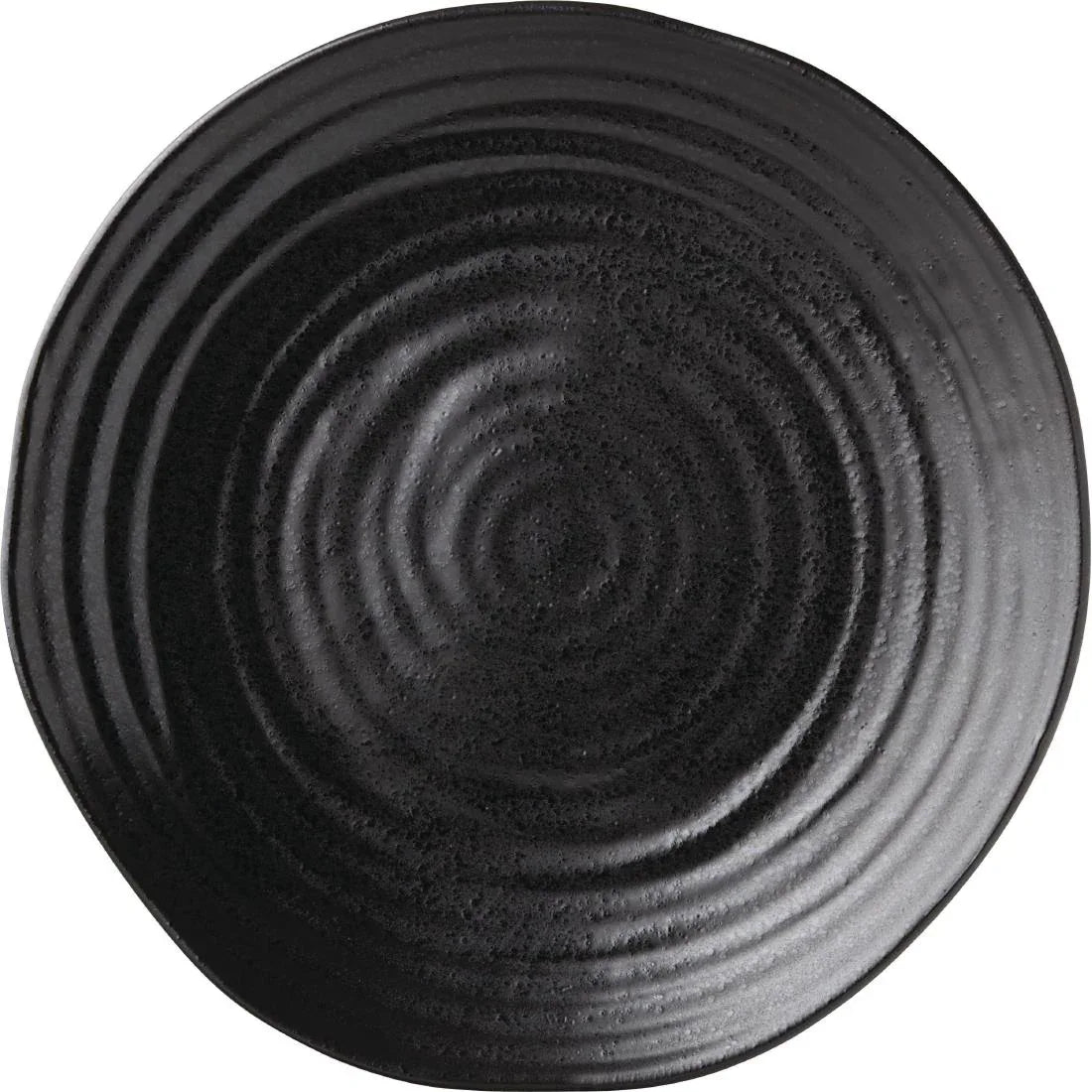 GM052 Utopia Tribeca Dinner Plate Ebony 280mm (Pack of 6) - JD Catering Equipment Solutions Ltd