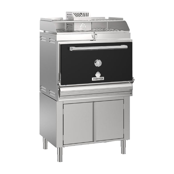 HP838 Mibrasa Charcoal Oven with Cupboard and Heating Rack HMB AB SB 110