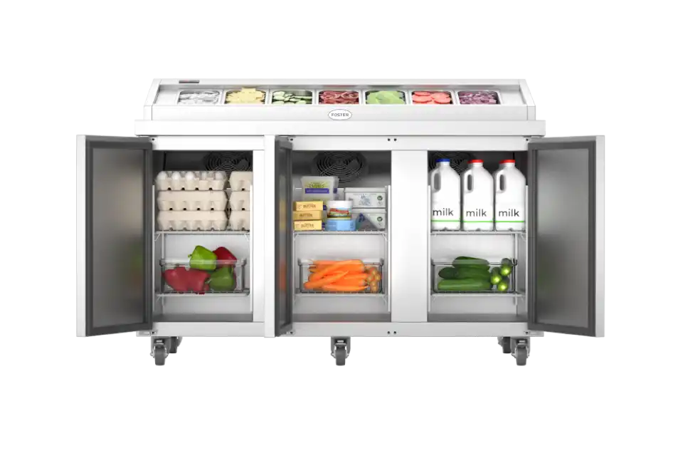 Foster FPS1/3HR/101: 440 Ltr Prep Station Refrigerator 15-113
