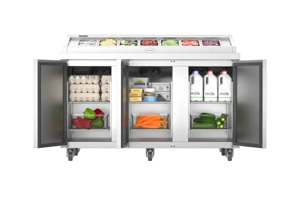Foster FPS1/3HR/101: 440 Ltr Prep Station Refrigerator 15-113 - JD Catering Equipment Solutions Ltd