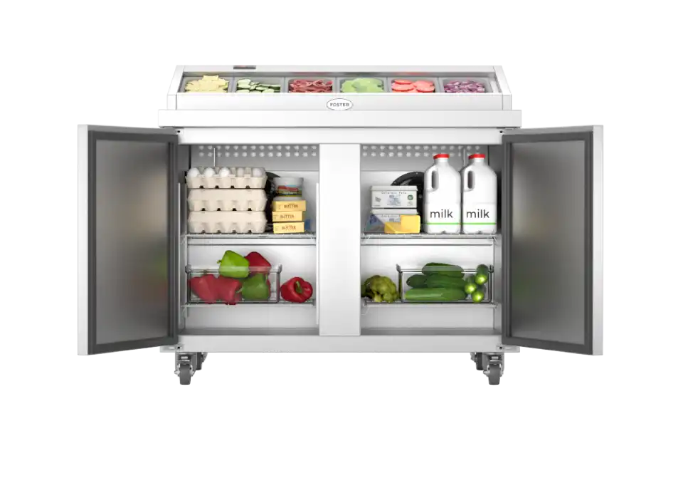 Foster FPS2HR: 270 Ltr Prep Station Refrigerator 15-151