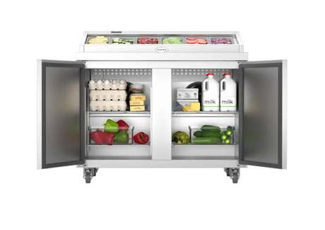 Foster FPS2HR: 270 Ltr Prep Station Refrigerator 15-151