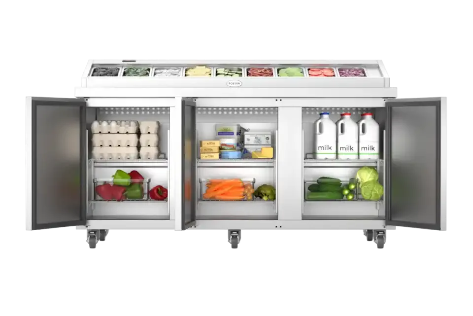 Foster FPS3HR: 420 Ltr Prep Station Refrigerator 15-153 - JD Catering Equipment Solutions Ltd