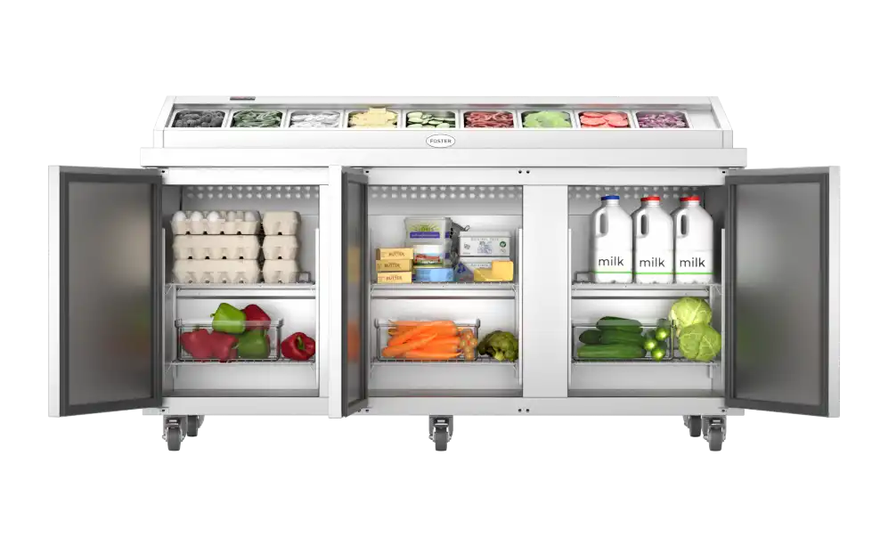 Foster FPS3HR: 420 Ltr Prep Station Refrigerator 15-154