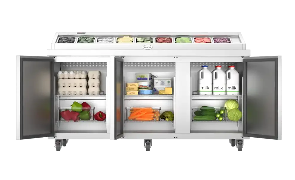 Foster FPS3HR: 420 Ltr Prep Station Refrigerator 15-154