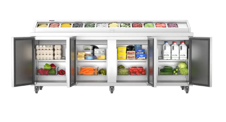 Foster FPS4HR: 420 Ltr Prep Station Refrigerator 15-246