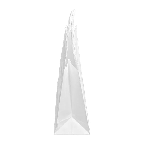 HY763 Fiesta Recyclable Twist Handle Paper Bag White – Medium (Pack 250)